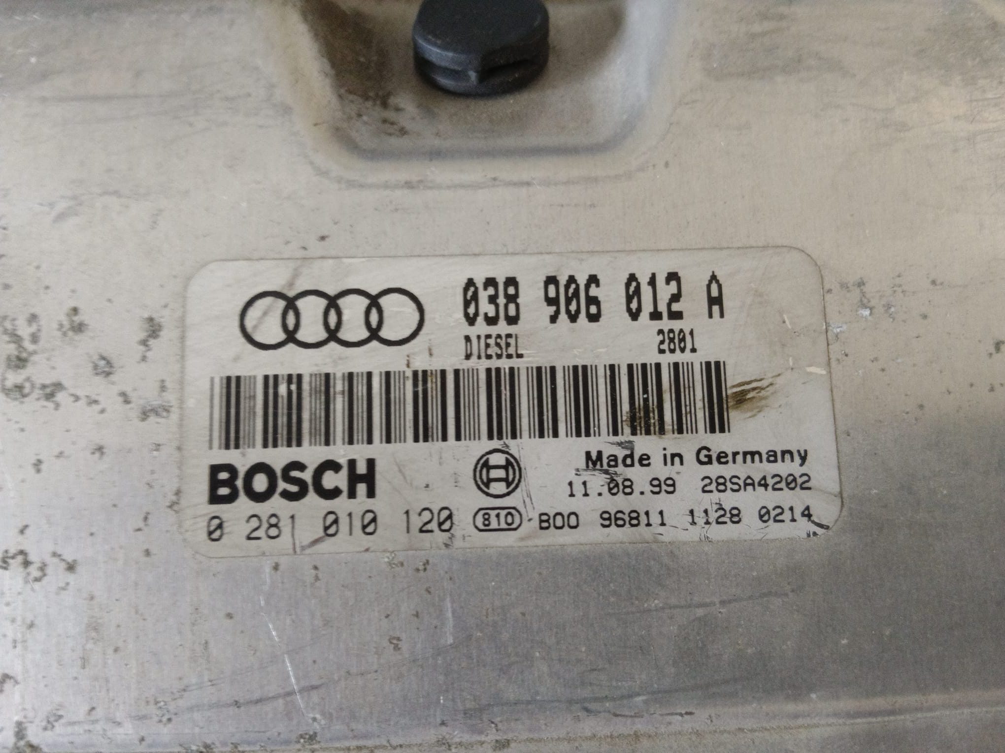 Motorsteuergerät 038906012A Audi A3