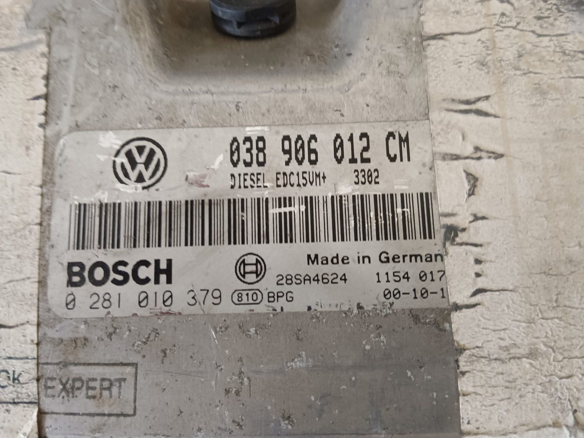 Motorsteuergerät 038906012CM Seat Arosa